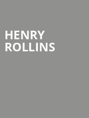 Henry Rollins, Broadway Theatre, Saskatoon
